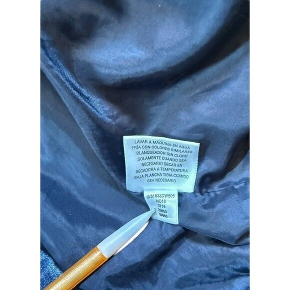 Style & Co Denim Sherpa Work Jacket Women's Size XL - Parka - Chore - Lined - Picture 5 of 7